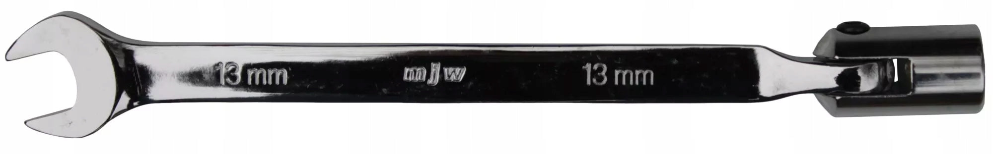 MJW 13 mm flat-articulated wrench with movable joint for nut bolts Brand MJW