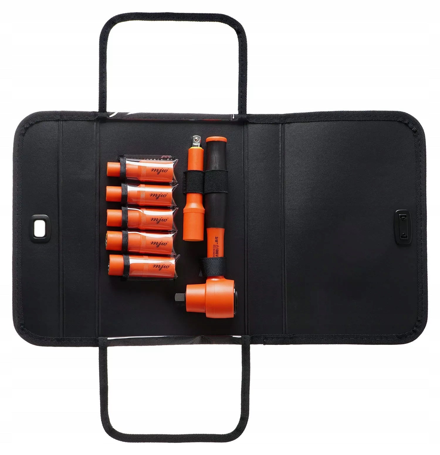 MJW Insulated tool set 3/8" VDE 1000V