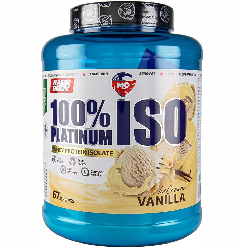 MLO 100% PLATINUM ISOLATE 2KG vanilla