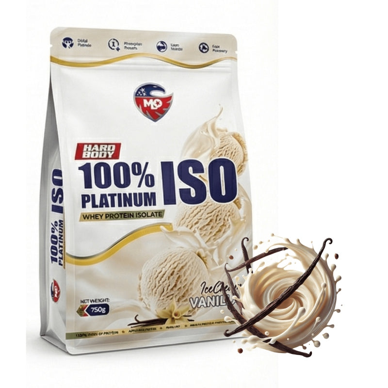 MLO 100% PLATINUM ISOLATE 750 g Vanilla Ice Cream Protein Isolate