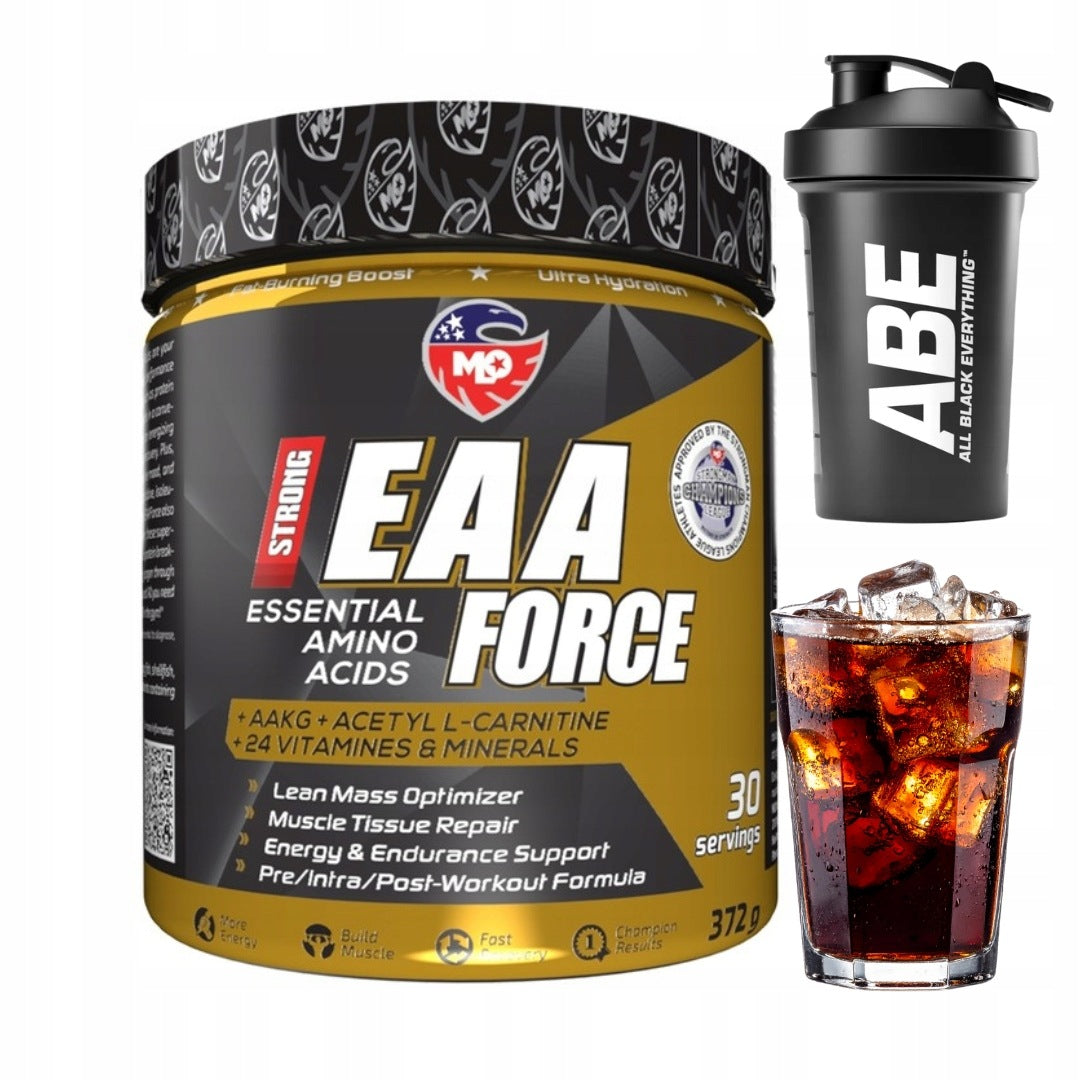 MLO EAA Force L-Carnitine Vitamins Minerals 372g Cola EAA Amino Acids