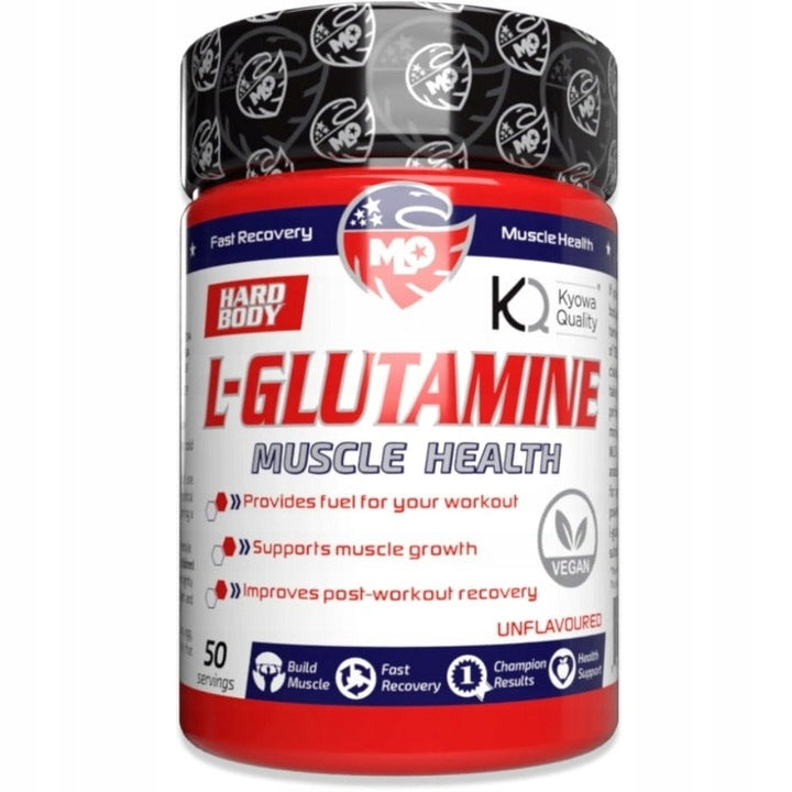 MLO L-GLUTAMINE 250g PURE L-GLUTAMINE Packaging status original
