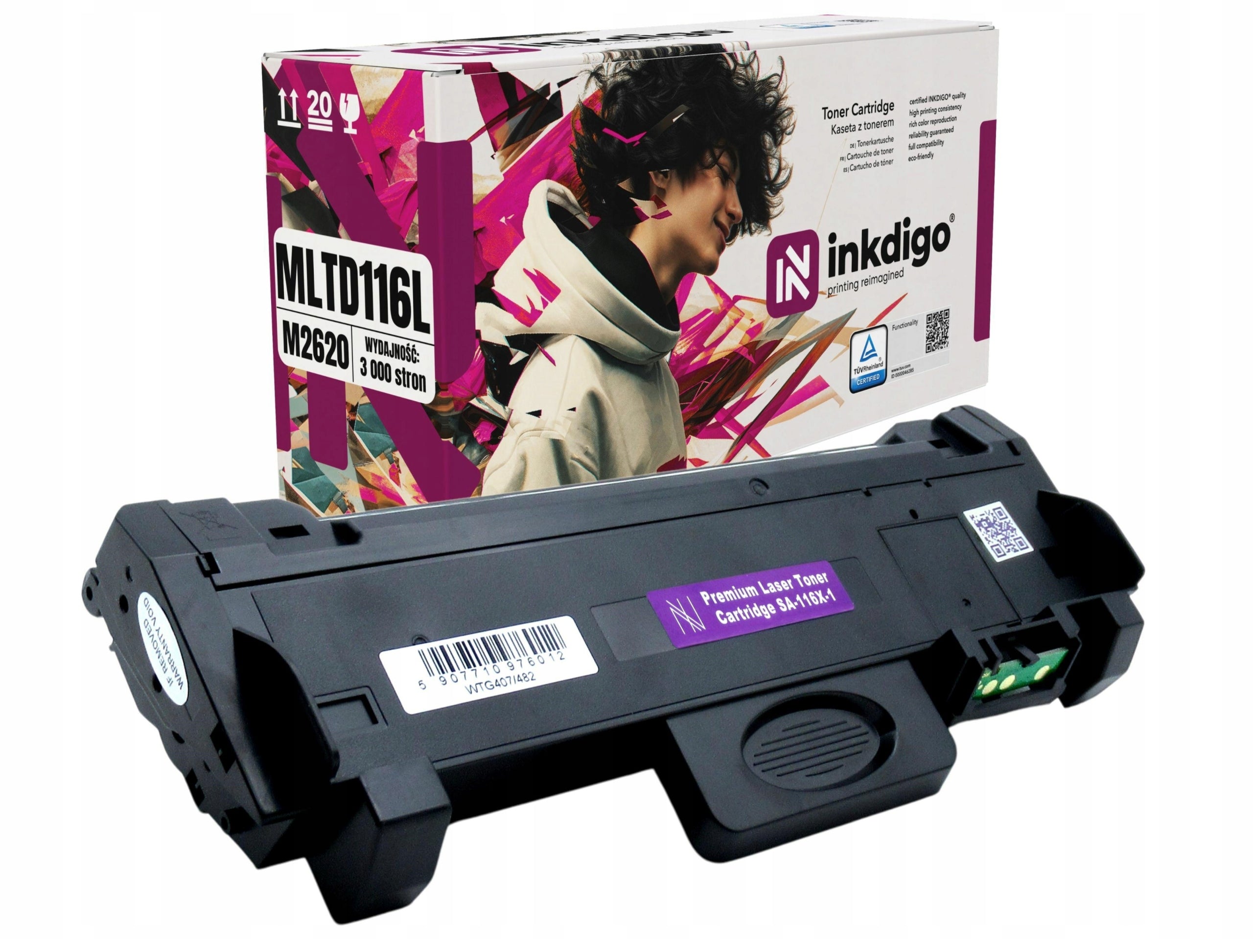 MLT-D116L for Samsung SL-M2625, M2626, M2825, M2875