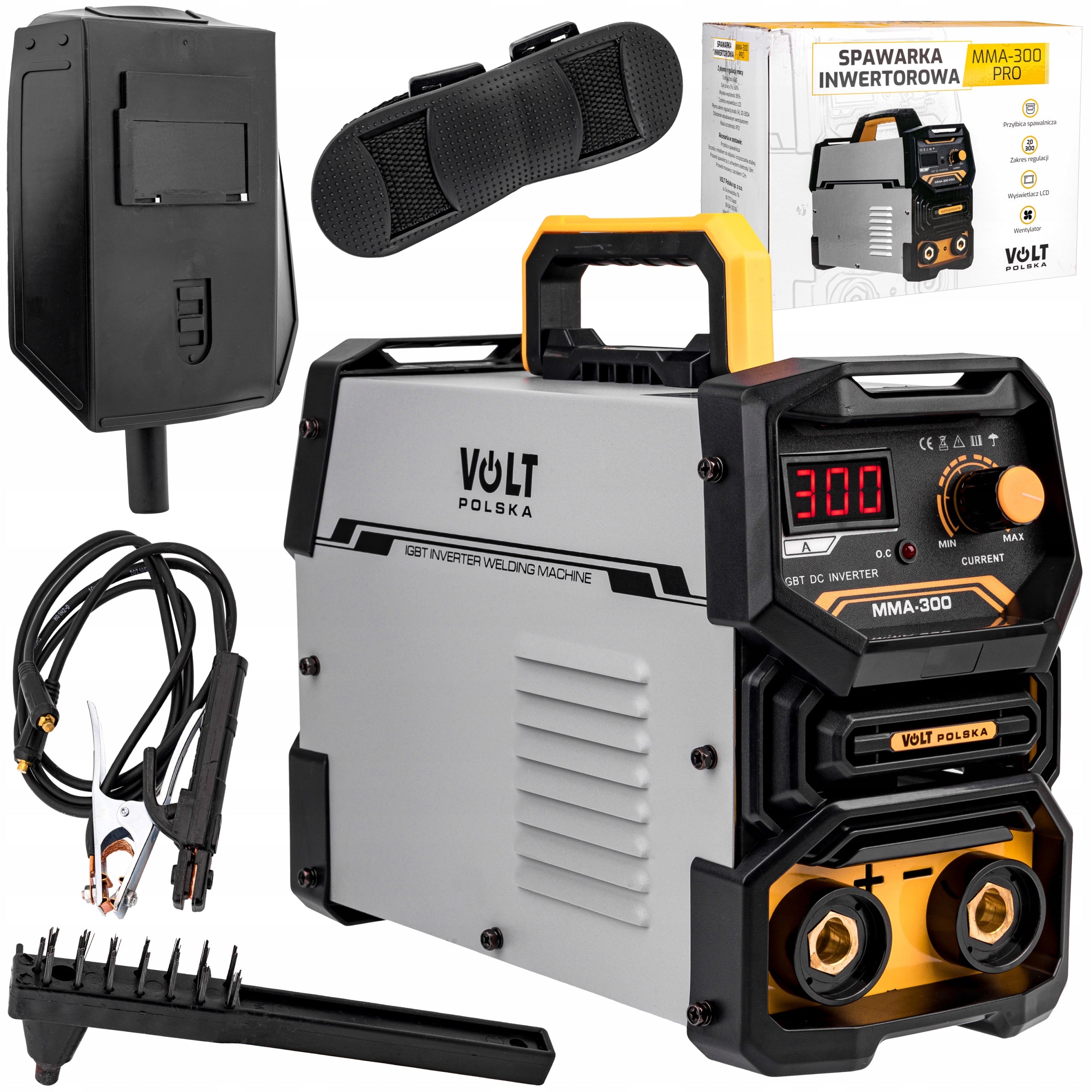 MMA 300A INVERTER WELDING MACHINE IGBT LCD INVERTER