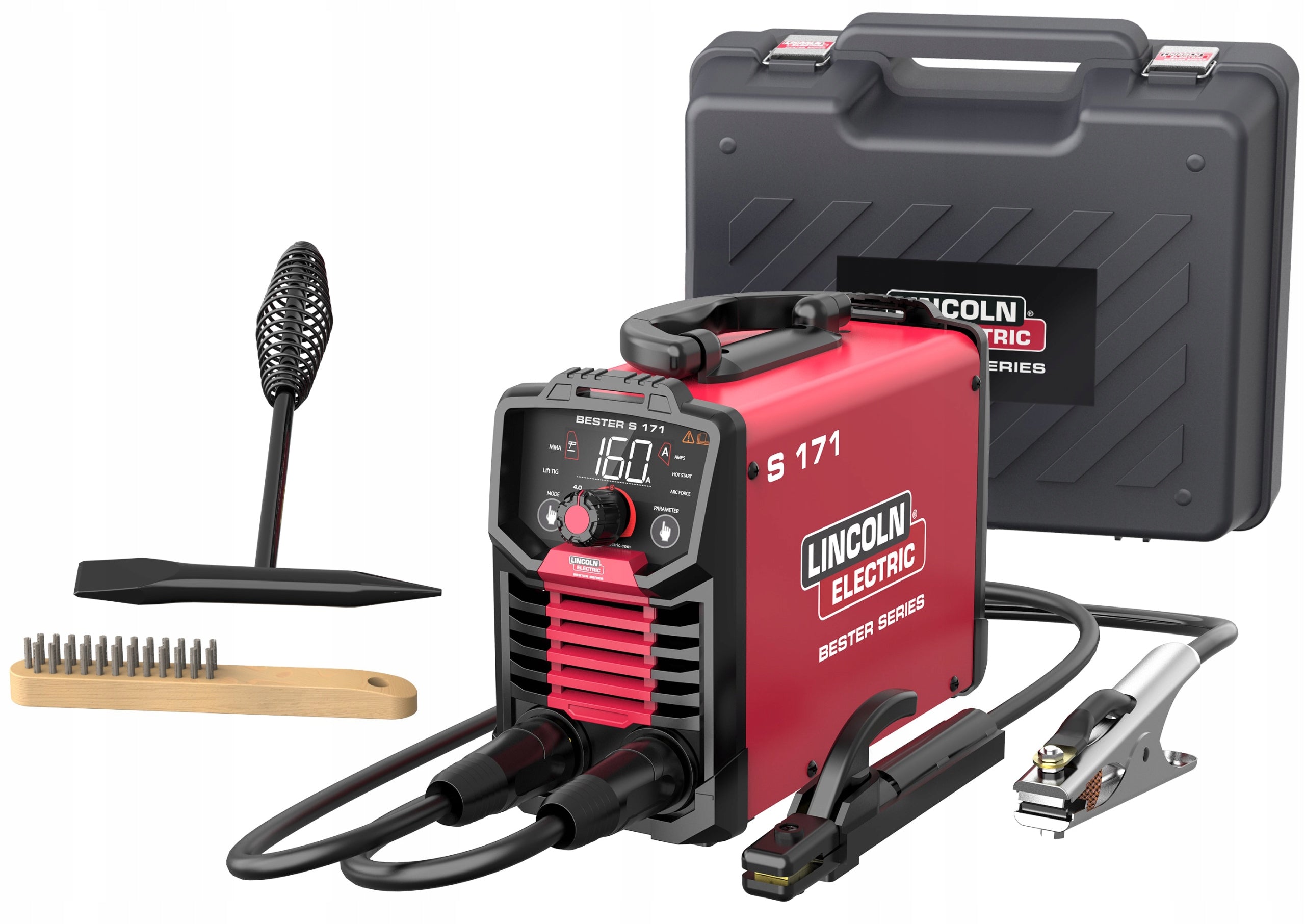 MMA Lincoln Electric Bester S 171 inverter welder in case