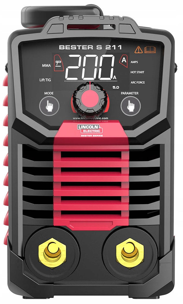 MMA Lincoln Electric Bester S 211 Inverter Electrode Welder Manufacturer code B18268-1