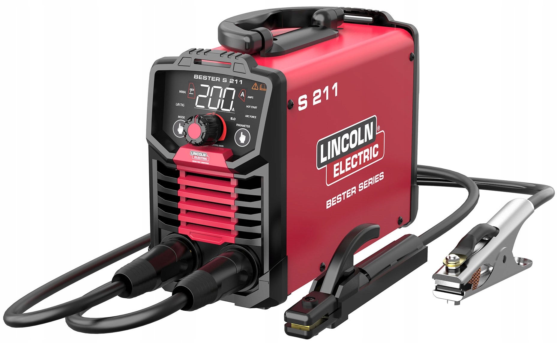 MMA Lincoln Electric Bester S 211 Inverter Electrode Welder Packaging status original