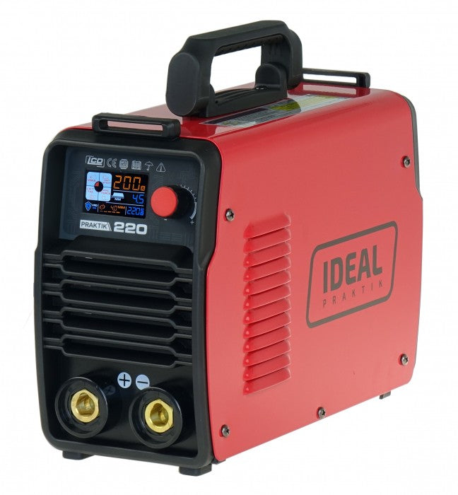 MMA/TIG PRAKTIK 220 LCD SYNERGY 220A VRD inverter welder Packaging status original