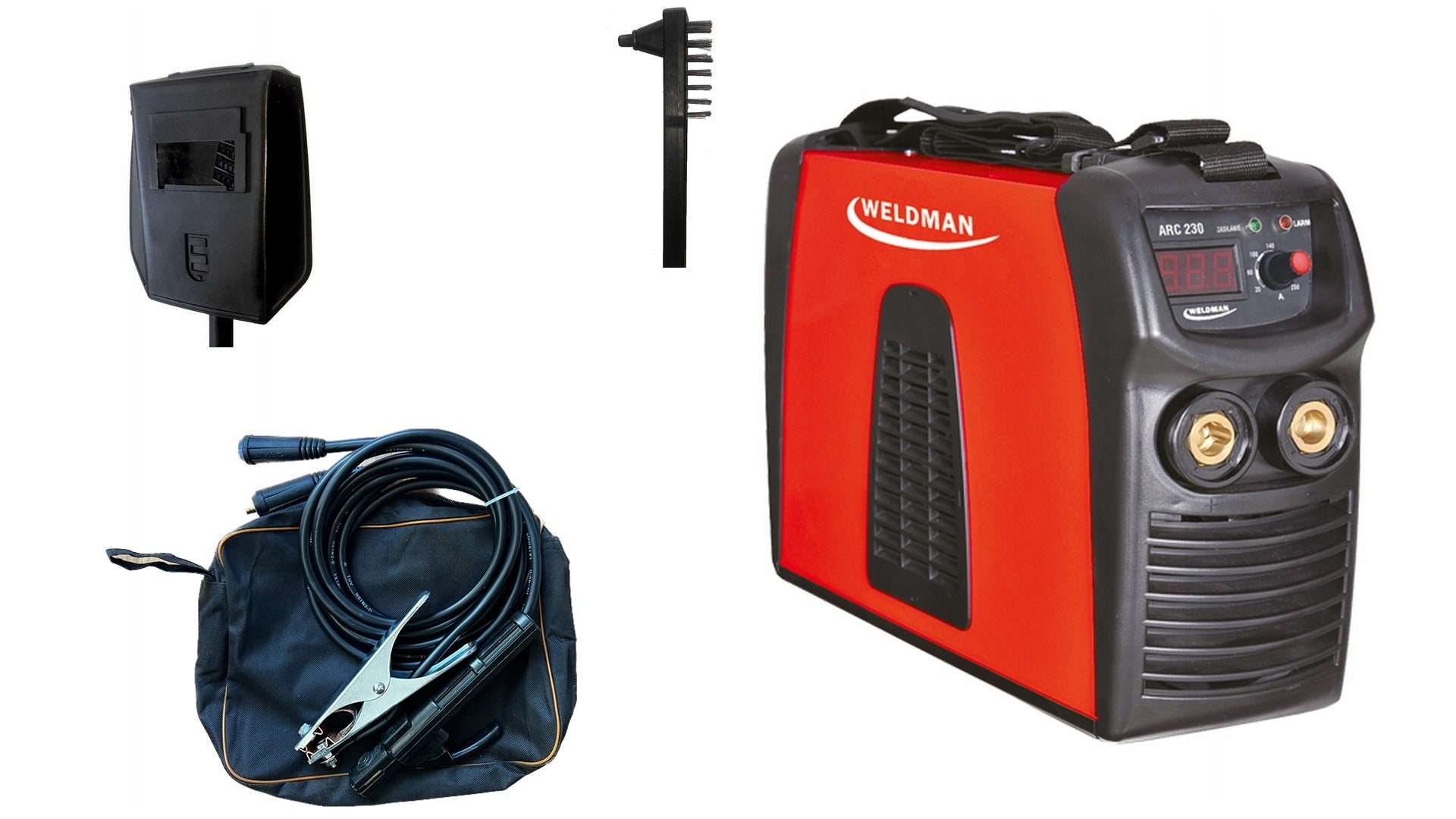 MMA / TIG inverter welder ARC 230 WELDMAN 230A 80%