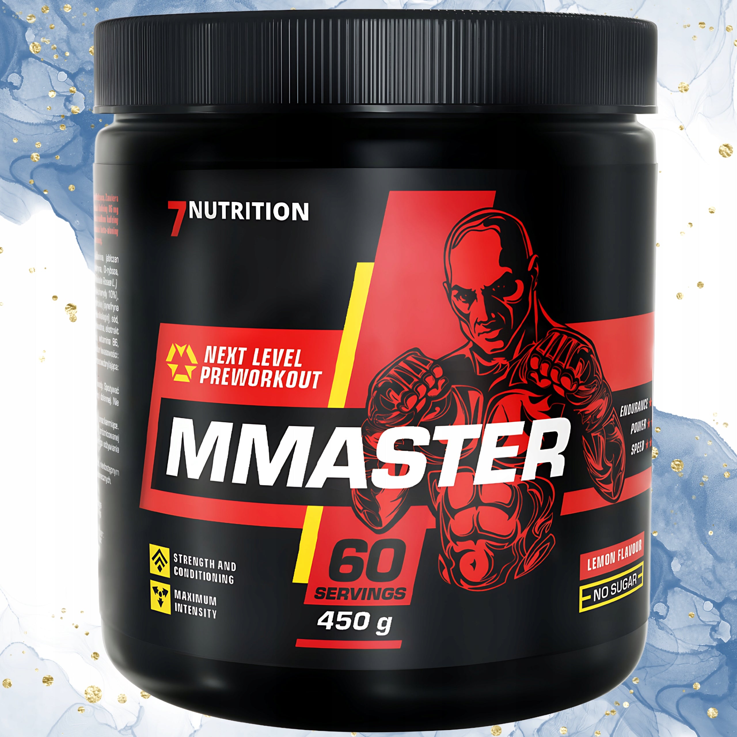 MMASTER 7NUTRITION PRE-WORKOUT COMBAT SPORTS STRENGTH POWER STRENGTH 450g Manufacturer code 5903111089832