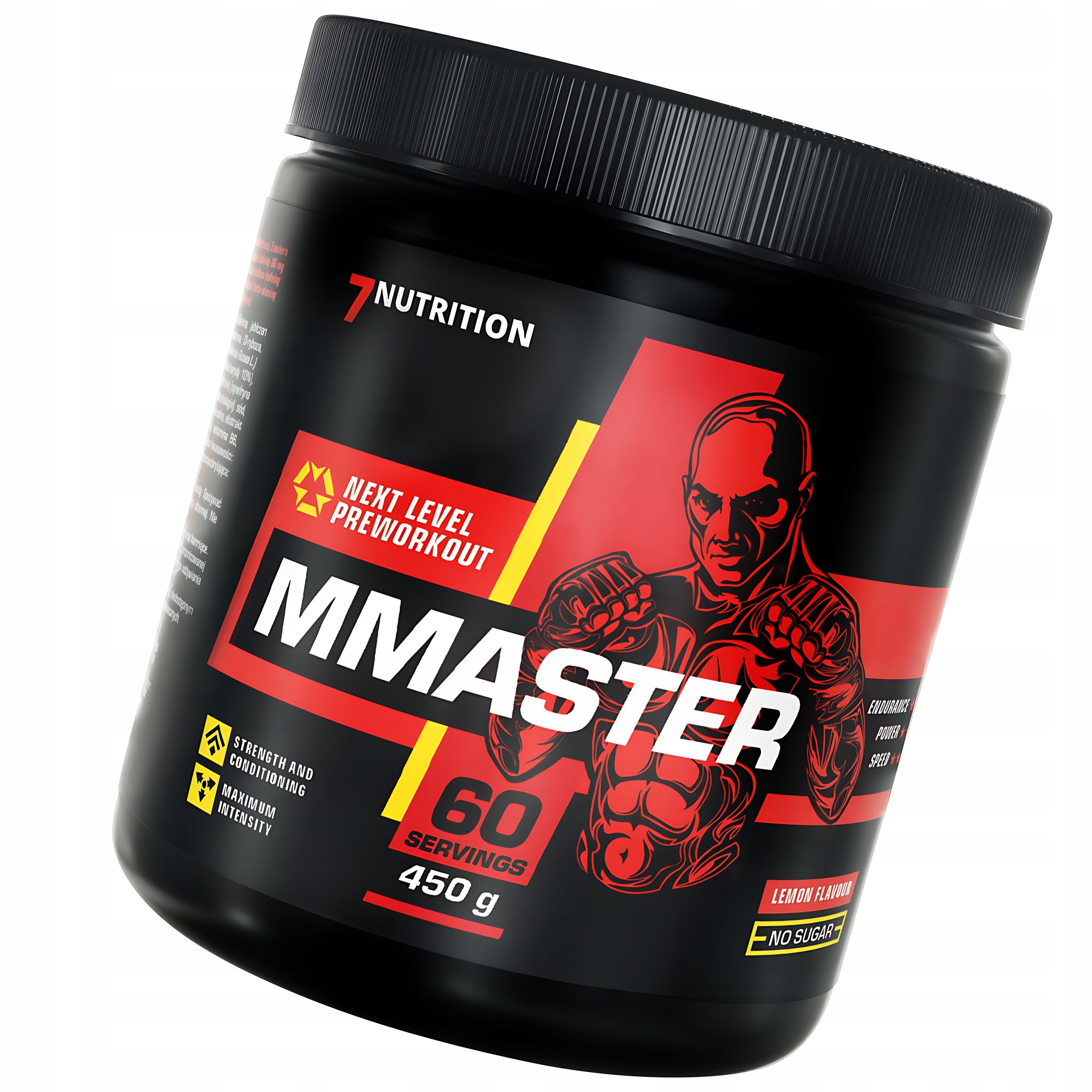 MMASTER 7NUTRITION PRE-WORKOUT COMBAT SPORTS STRENGTH POWER STRENGTH 450g