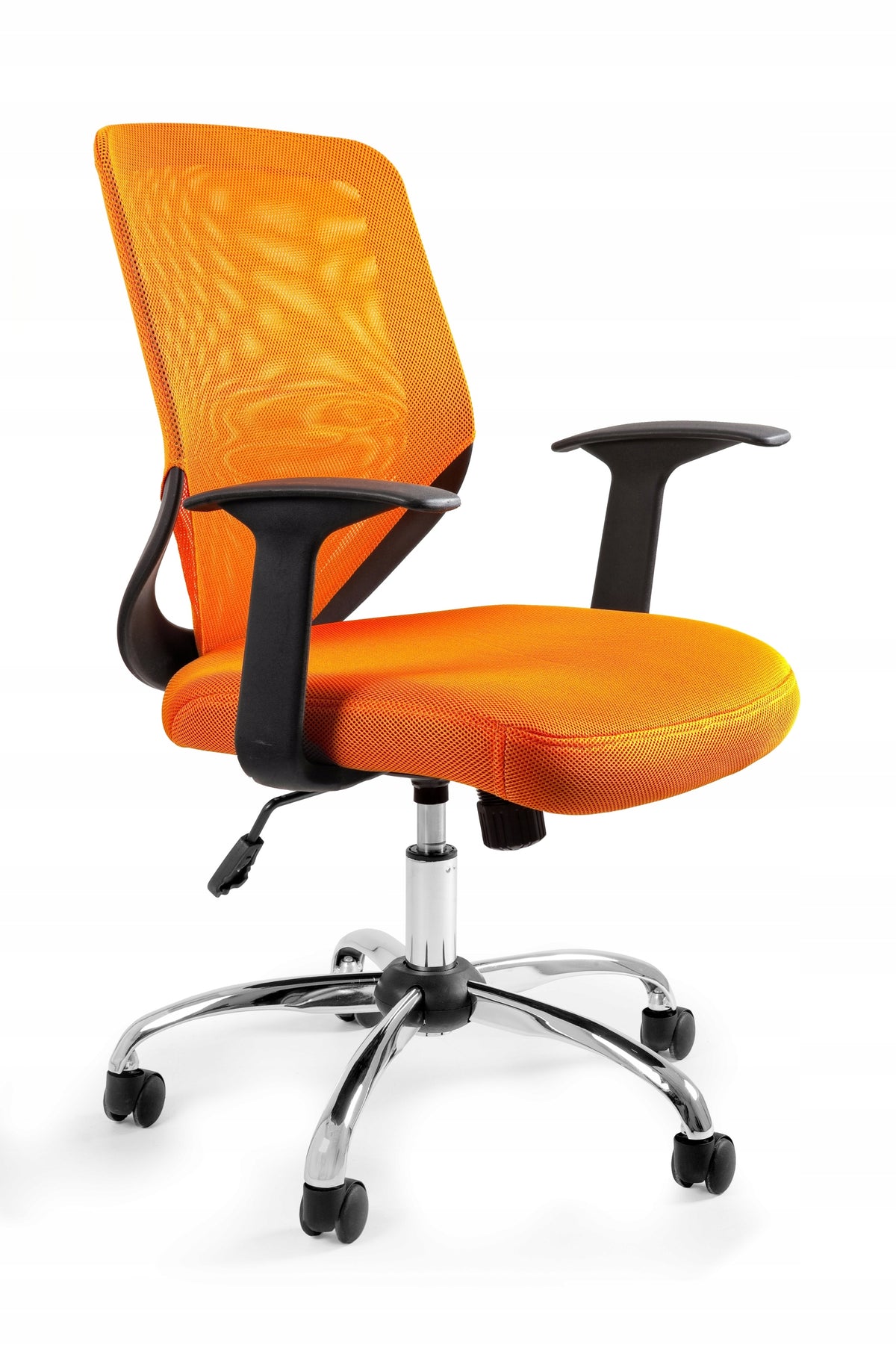 MOBI Orange Mesh Swivel Chair - Stylish Office Chair Brand Unique