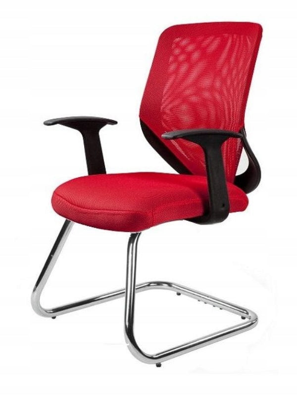 MOBI SKID chair red mesh fabric Unique EAN (GTIN) 5908242407296