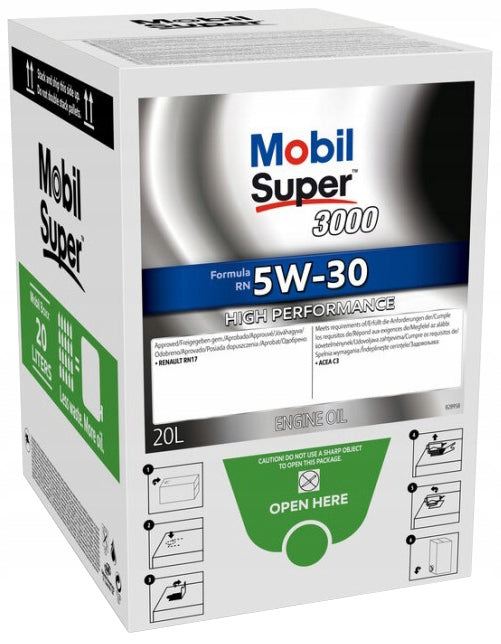 MOBIL SUPER 3000 FORMULA RN 5W30 - 20L
