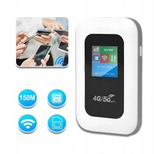 MOBILE HOTSPOT WI-FI PORTABLE WIFI ROUTER 4G LTE SIM WIRELESS MODEM
