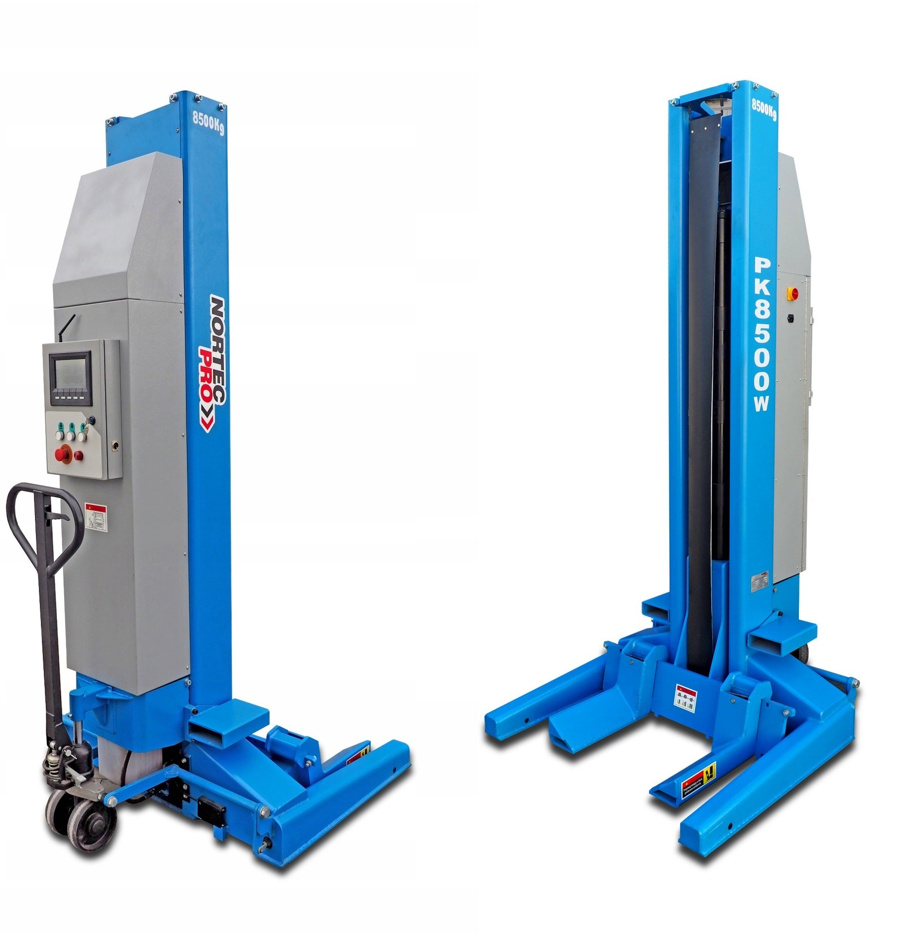 MOBILE LIFT 1 COLUMN FOR TRUCKS 8,5 TONS 2,2 kW NORTEC PRO PK8500W Manufacturer code PK8500W-1K