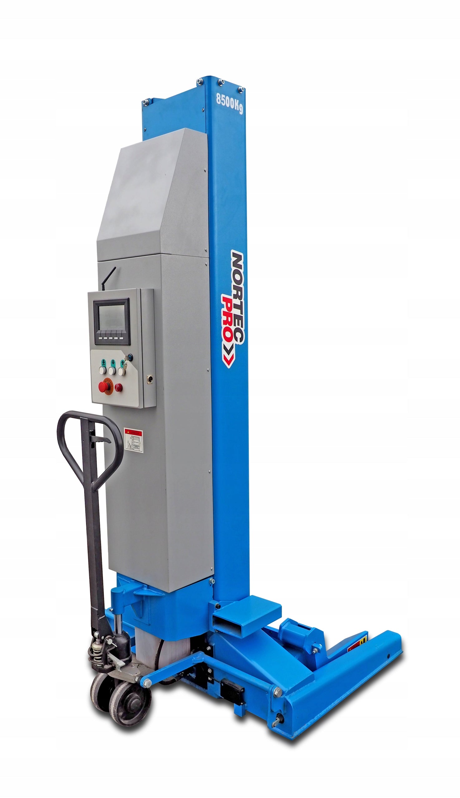 MOBILE LIFT 1 COLUMN FOR TRUCKS 8,5 TONS 2,2 kW NORTEC PRO PK8500W