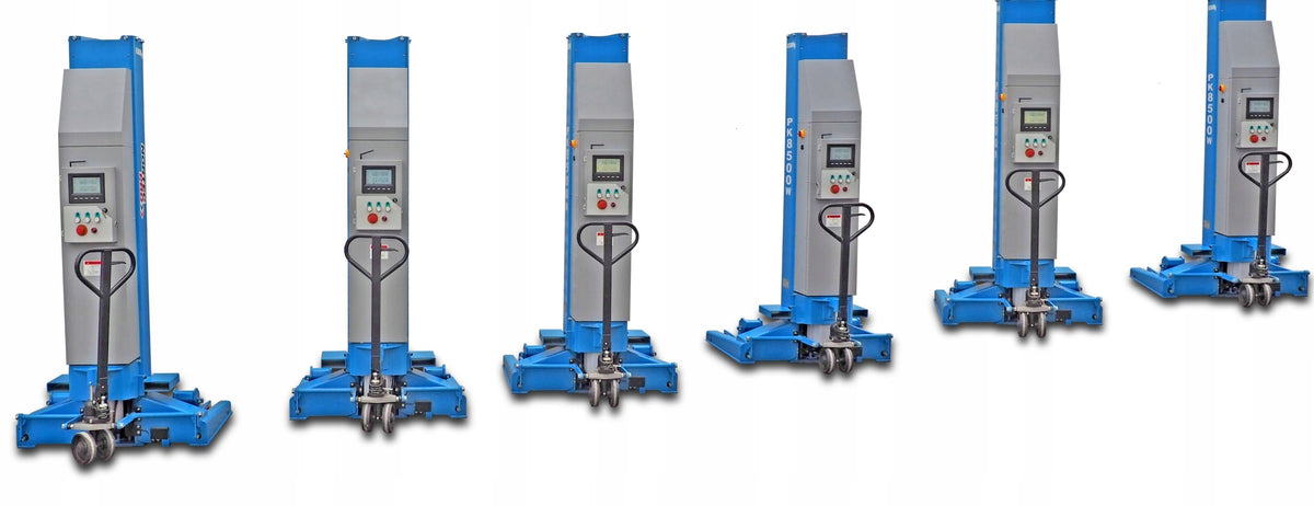 MOBILE LIFT 6 COLUMNS FOR TRUCKS 8,5 TONS 2,2 kW NORTEC PRO PK8500W
