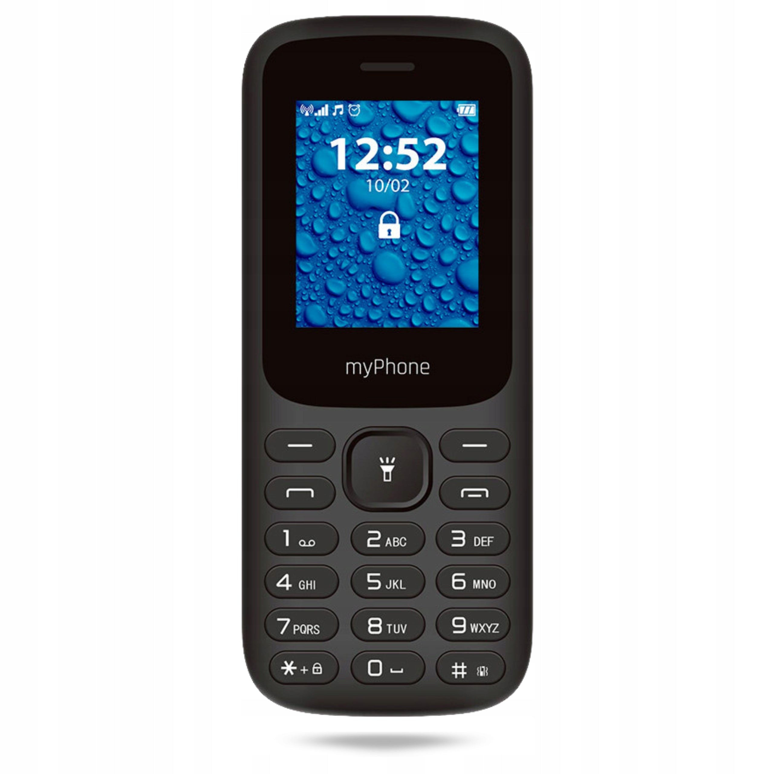 MOBILE PHONE MYPHONE 2220 32MB/32MB 2G WITH KEYBOARD FOR SENIOR Headphones included no