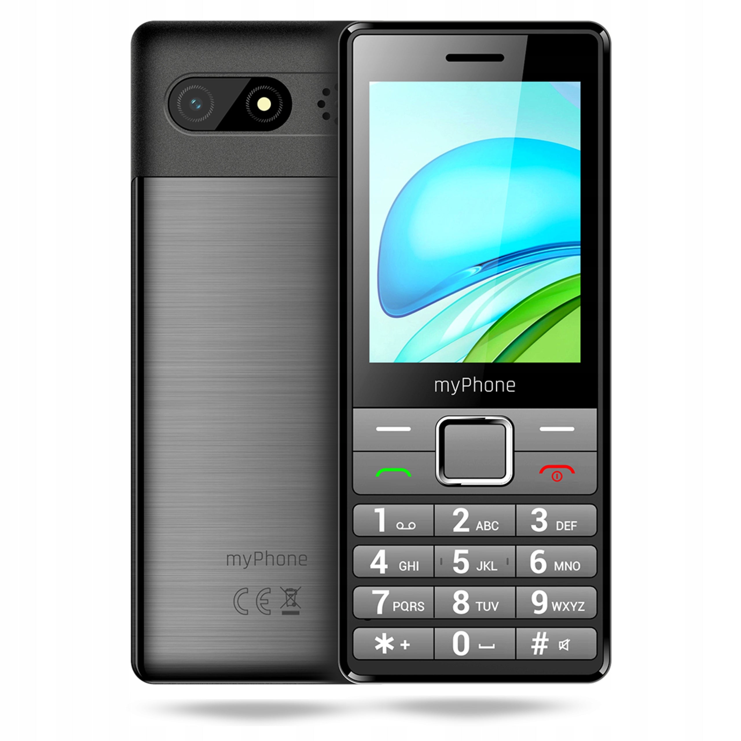 MOBILE PHONE MYPHONE 7340 LTE 4G WITH KEYBOARD FOR SENIOR CAMERA Charger included no