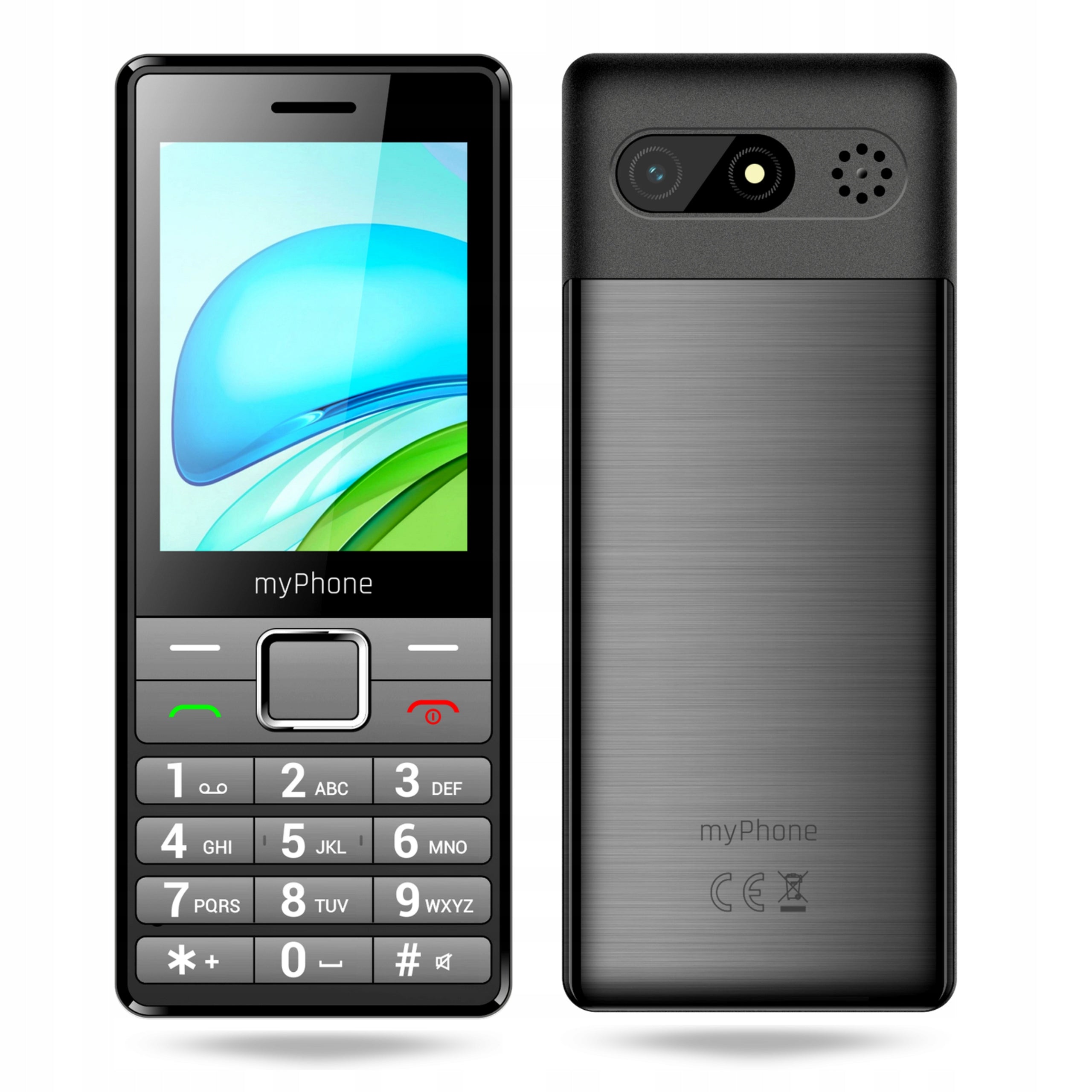 MOBILE PHONE MYPHONE 7340 LTE 4G WITH KEYBOARD FOR SENIOR CAMERA