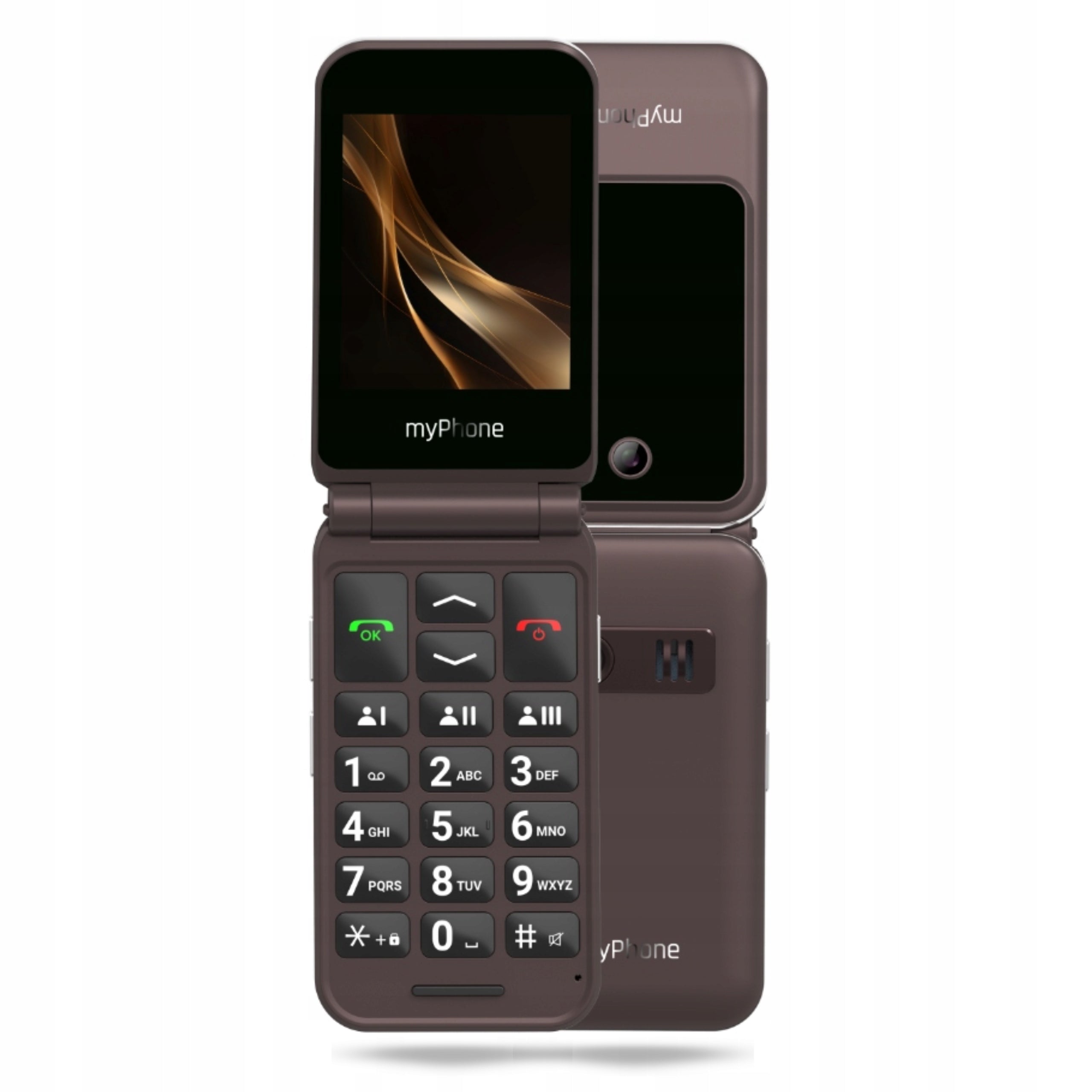 MOBILE PHONE MYPHONE HARMONY LTE PRALINE COLLECTION WITH FLAP STATION SAUCE Charger included no