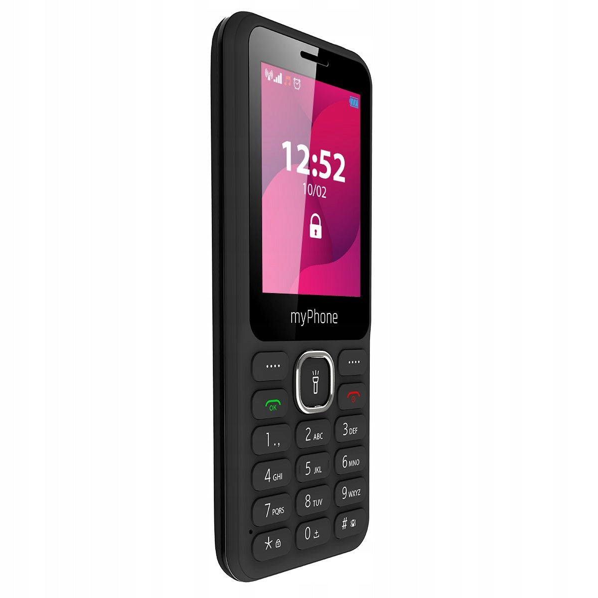 MOBILE PHONE MYPHONE JAZZ DUAL SIM FOR SENIOR SIMPLE WITH KEYBOARD Headphones included no