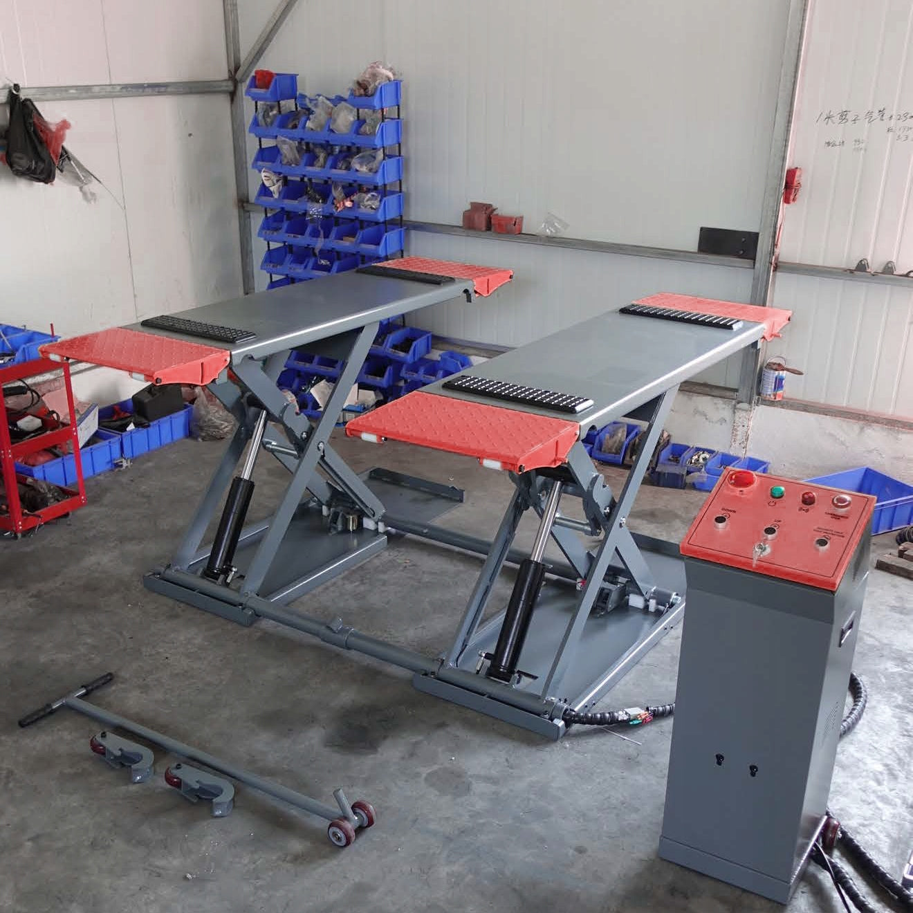 MOBILE SCISSOR LIFT WELL KRAFT M30 220 V Manufacturer code 008859