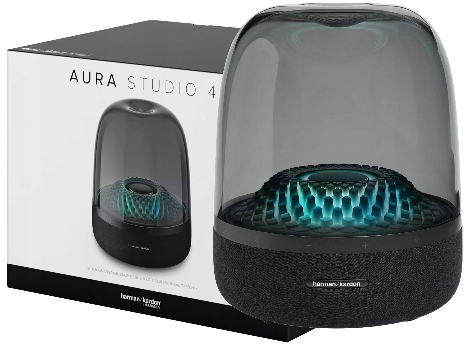 MOBILE SPEAKER HARMAN KARDON AURA STUDIO 4 BLUETOOTH 130W WITH BACKLIGHT