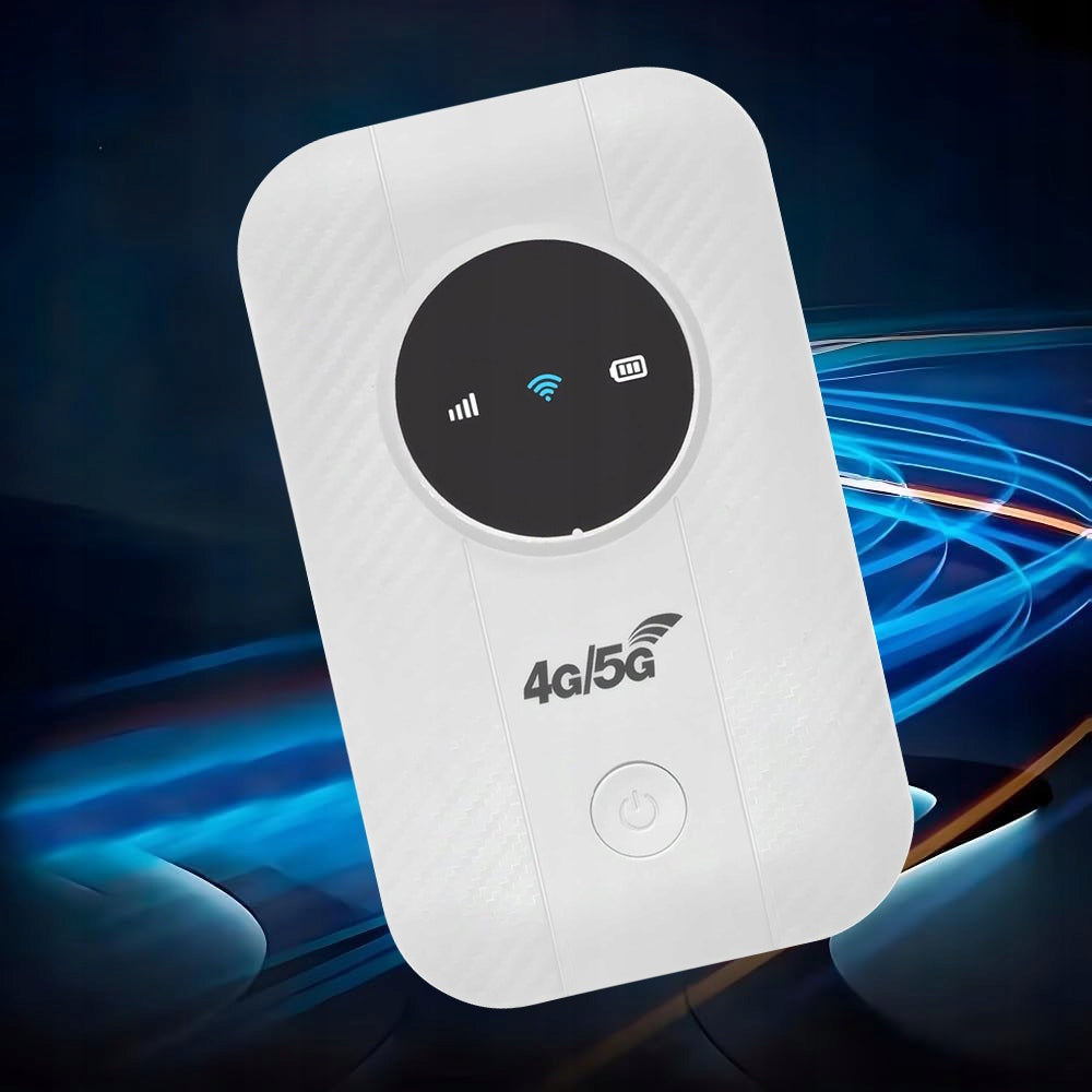 MOBILE WIFI ROUTER FOR SIM TRAVEL 4G LTE 300MBPS WIFI 2100MAH WHITE Manufacturer code Mobilny router WiFi 4G dfg