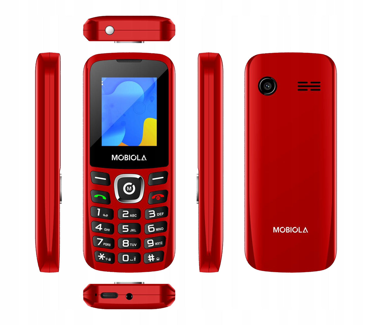 MOBIOLA MB3020, červená