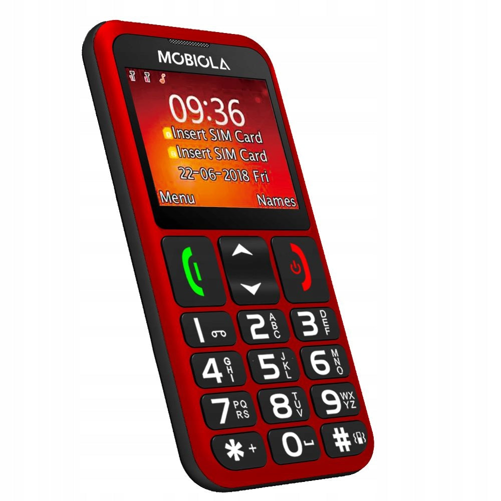 MOBIOLA MB700, červená Charger included yes