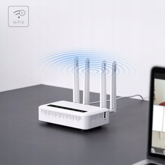 MOBLINY ROUTER GL.INET GL-X2000 DUAL SIM LTE WIFI 6 ESIM MULTI-WAN VPN Model GL-X2000