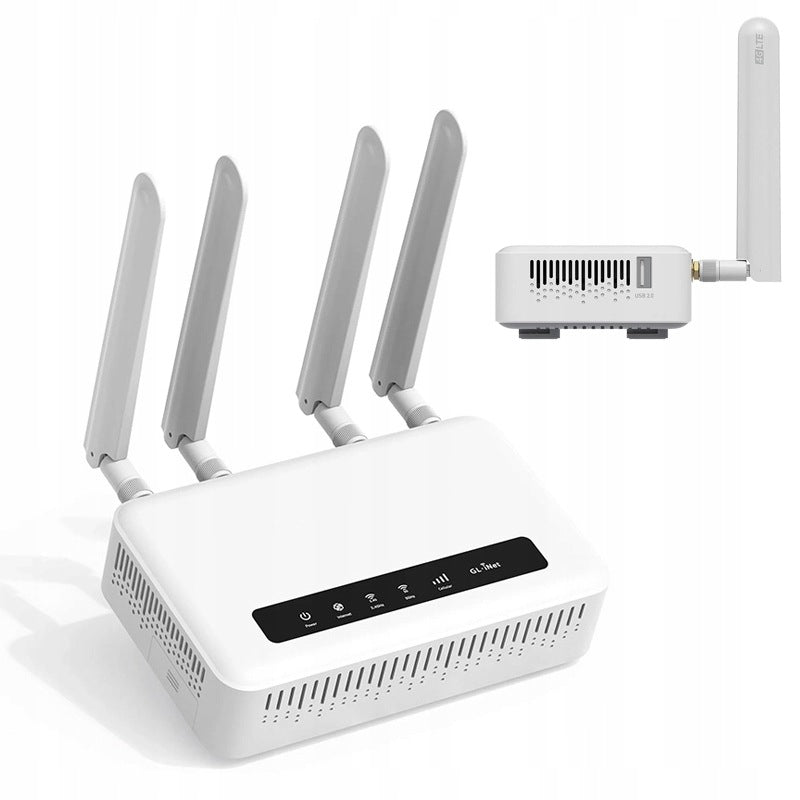 MOBLINY ROUTER GL.INET GL-X2000 DUAL SIM LTE WIFI 6 ESIM MULTI-WAN VPN