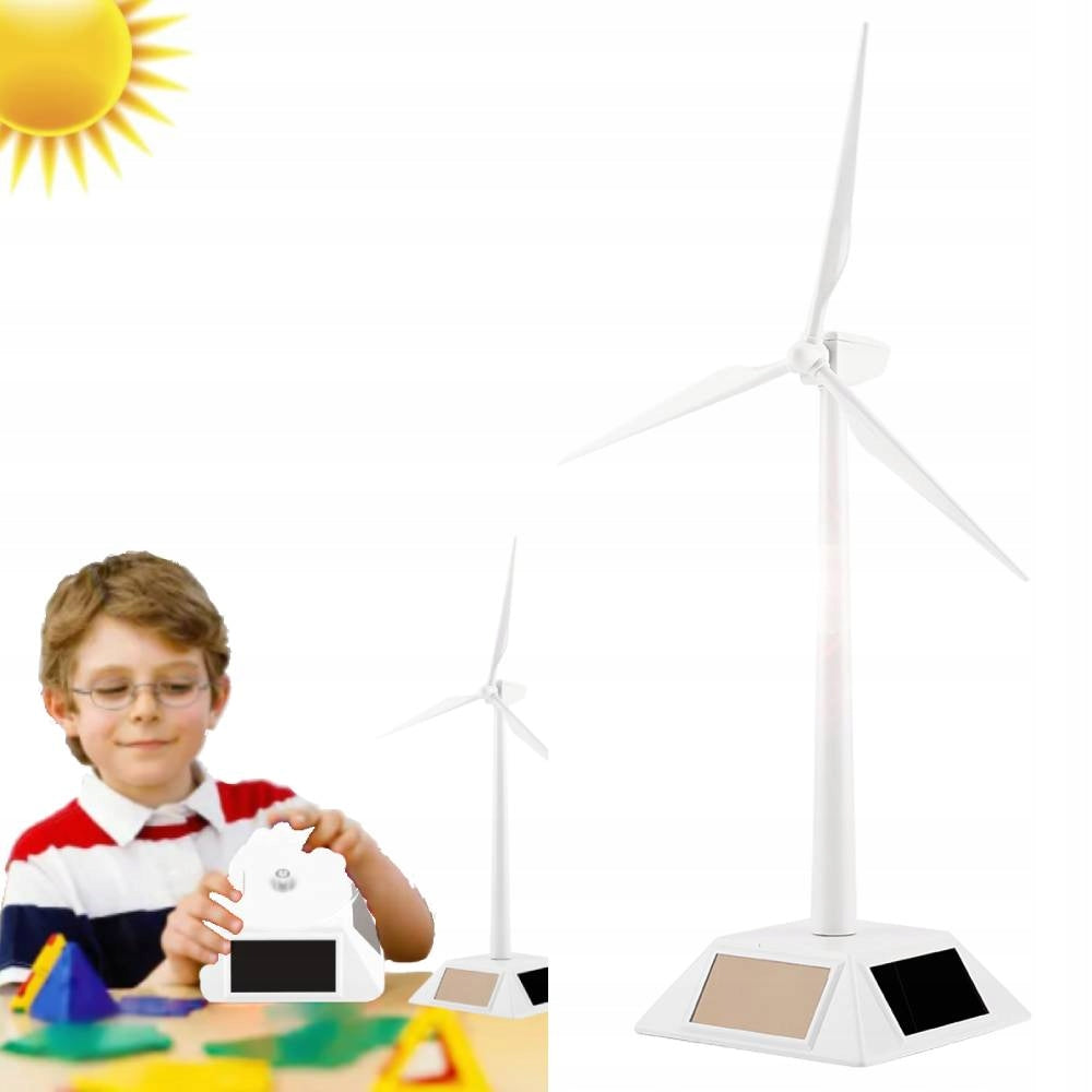 MODEL DIY WIND TURBINE WINDMILLS SOLAR POWERED TOYS Brand no brand
