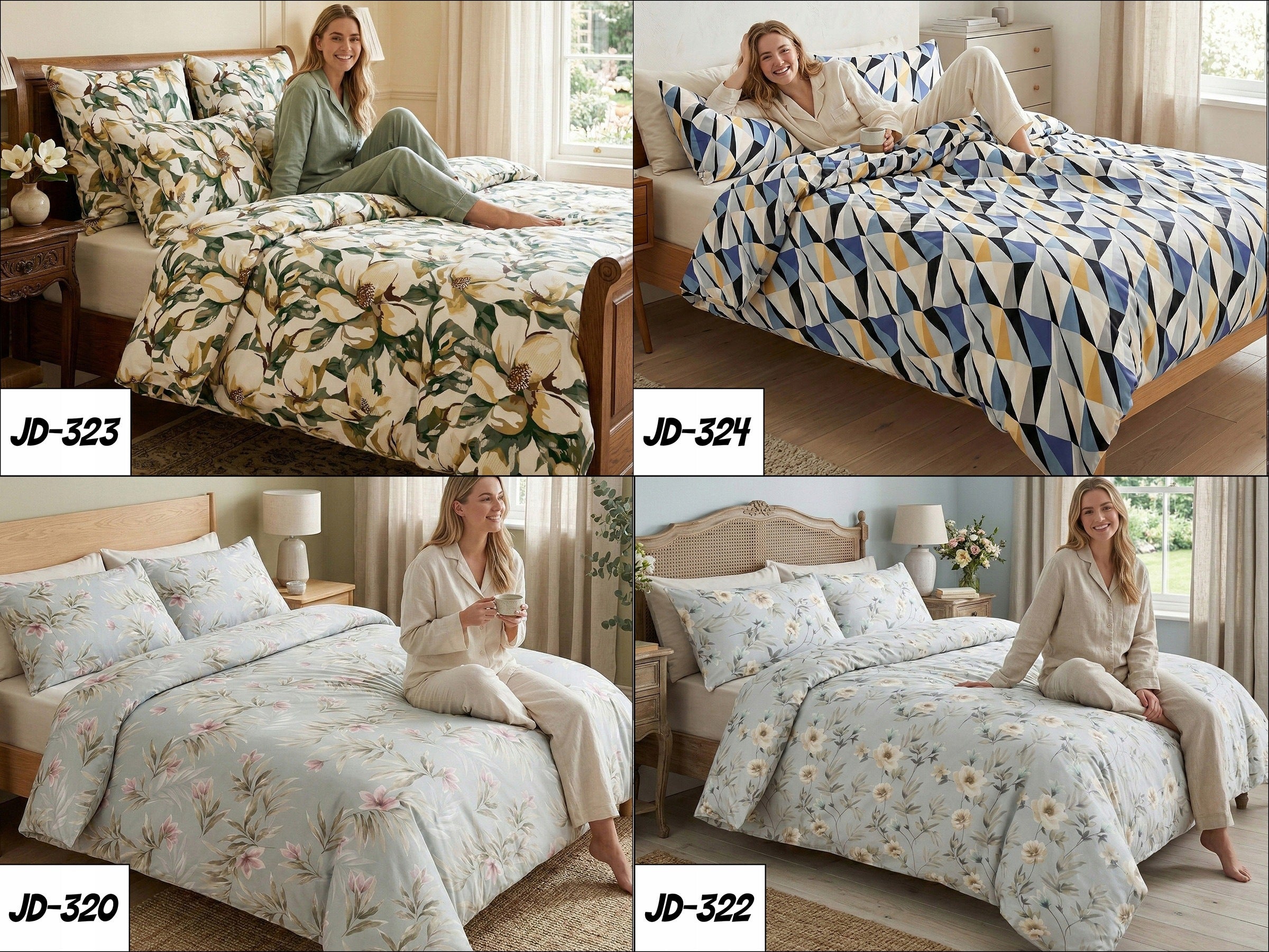 MODERN BEDDING 180x200 DOUBLE-SIDED THICK Poland SPRING MODERN KOMPLE Brand J&W