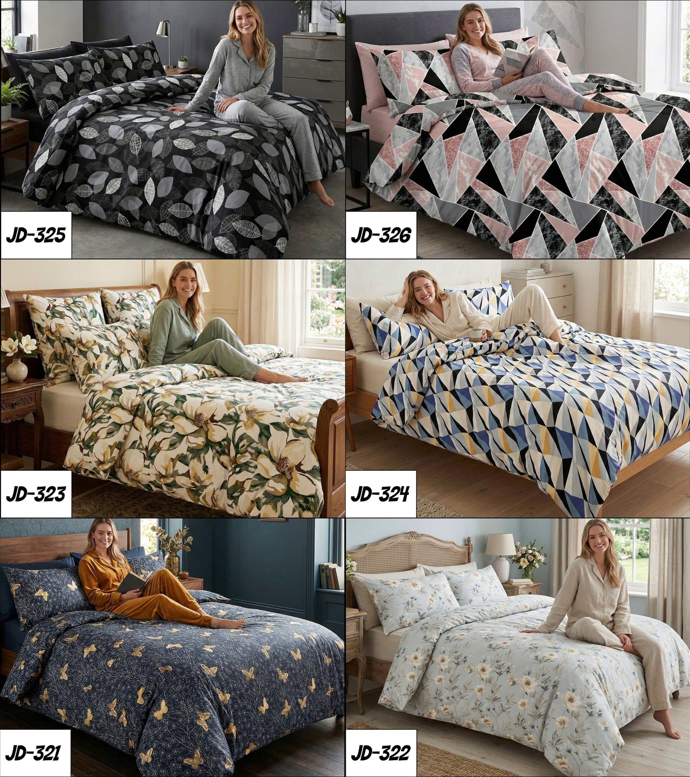 MODERN BEDDING SET 180x200 DOUBLE-SIDED Poland MODERN BEDDING Brand J&W