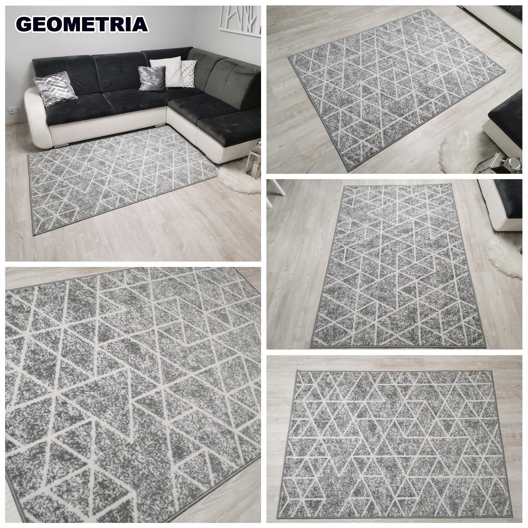 MODERN RUG 100X200 SOFT FASHIONABLE MIX Color multicolor