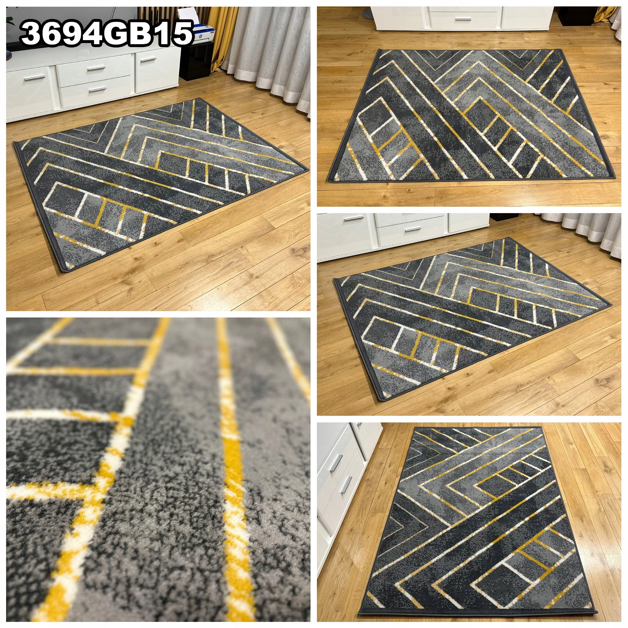 MODERN RUG 100X200 SOFT FASHIONABLE MIX Thickness 10 mm