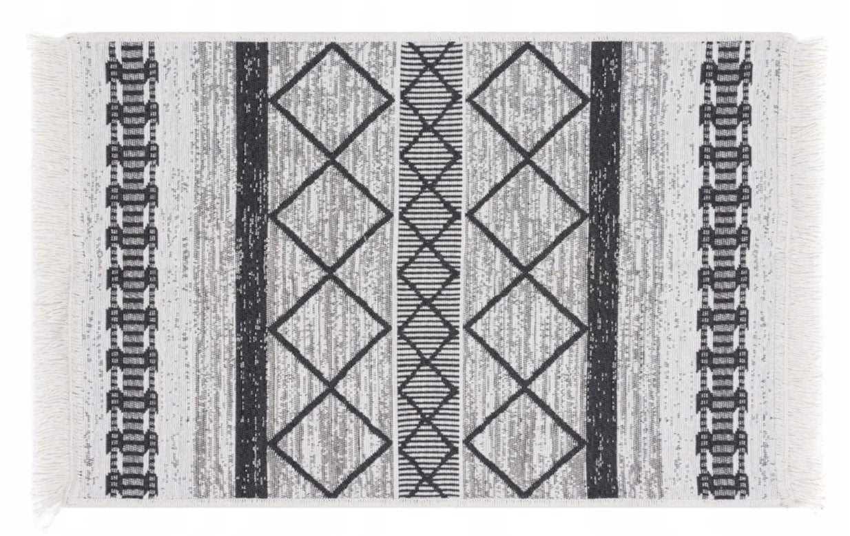 MODERN bathroom RUG ORIENT DOUBLE-SIDED carpet 60x90 cm Length 90 cm