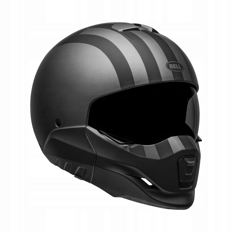MODULAR HELMET BELL BROOZER FREE RIDE MATTE BLACK GREY MAT Size S Manufacturer's catalog number BROOZER_FRE-70_S