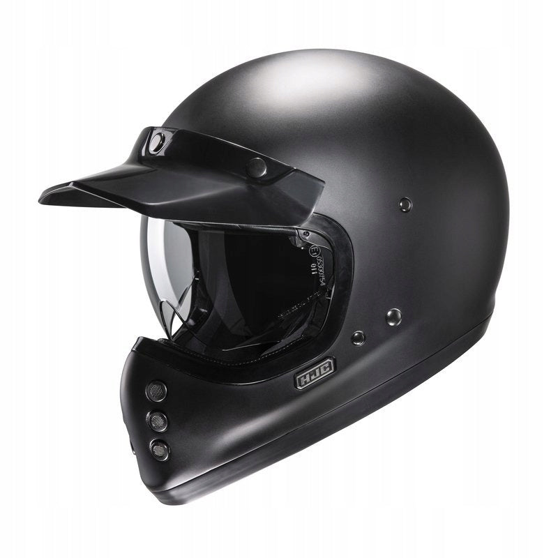 MODULAR MOTORCYCLE HELMET HJC V60 SEMI FLAT BLACK