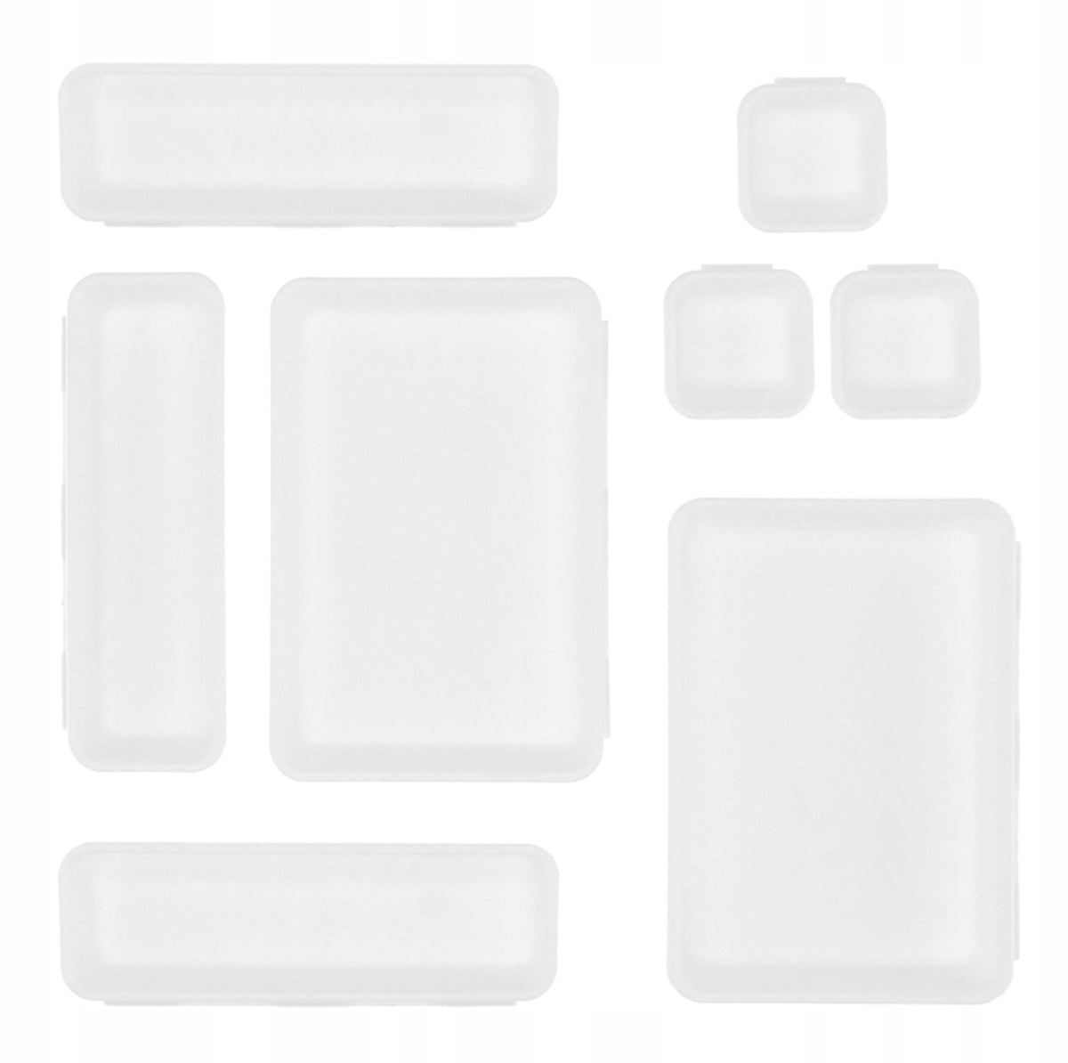 MODULAR ORGANIZER FOR DRAWER DESK CONTAINERS WHITE 8 PCS Brand Aptel