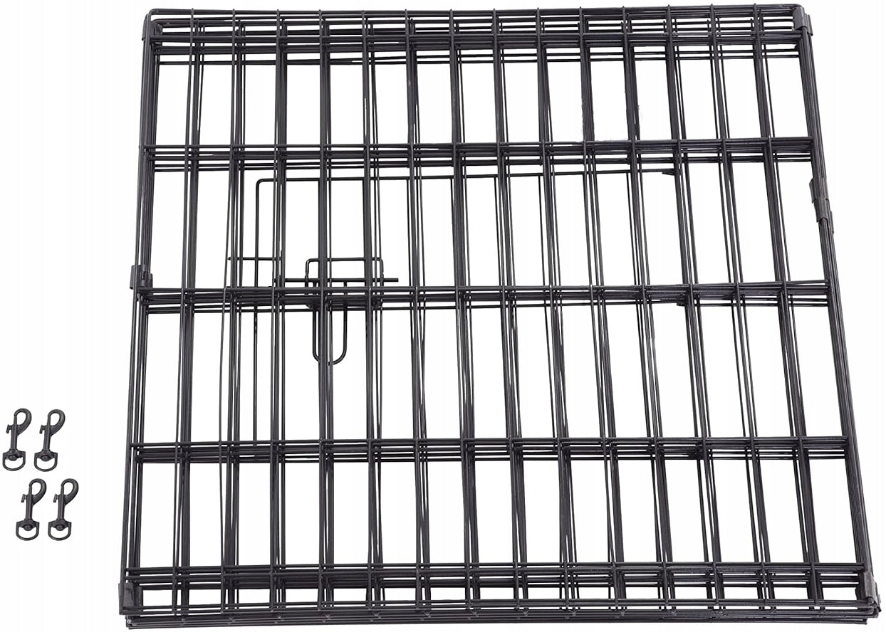 MODULAR PLAYPEN FOLDING ENDOW FOR DOG Animal METAL 160x61x140 cm Length 160 cm