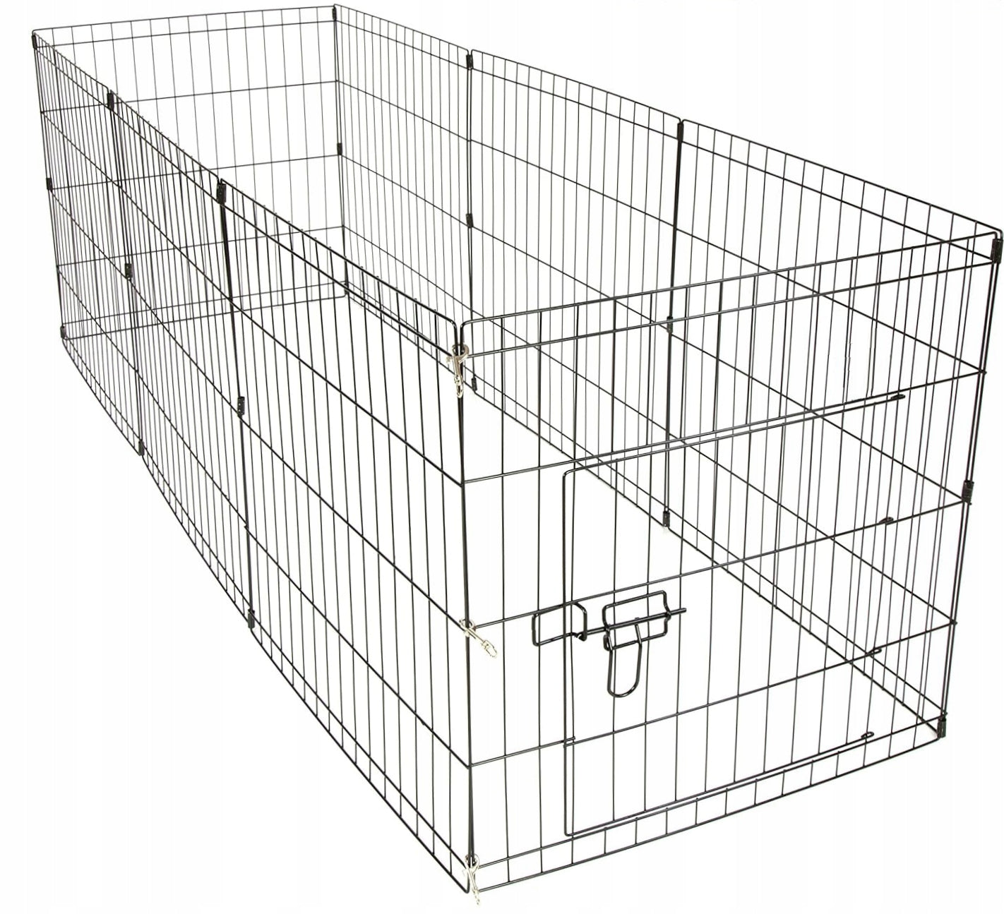 MODULAR PLAYPEN FOLDING ENDOW FOR DOG Animal METAL 160x61x140 cm Trade name KLATKA HODOWLANA KOJEC WYBIEG ZAGRODA DUŻA METALOWA SKŁADANA