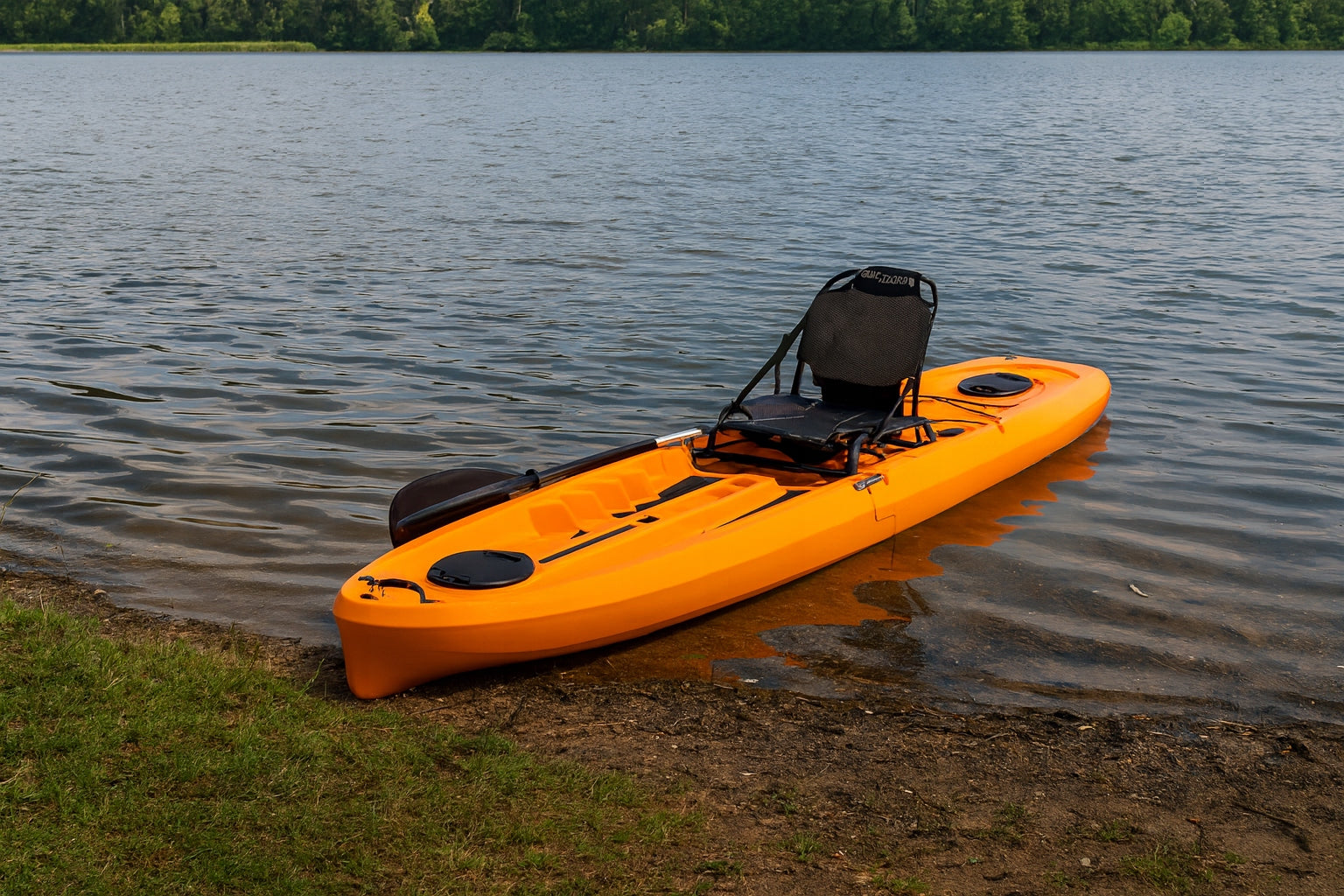 MODULAR RECREATIONAL KAYAK 330CM FOLDING KAYAK 2 MODULES + PADDLE SEAT Length 330 cm
