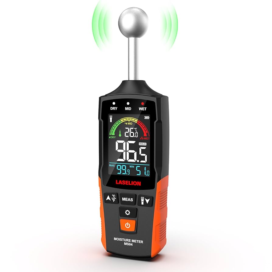 MOISTURE METER OF WALL BUILDING MATERIALS