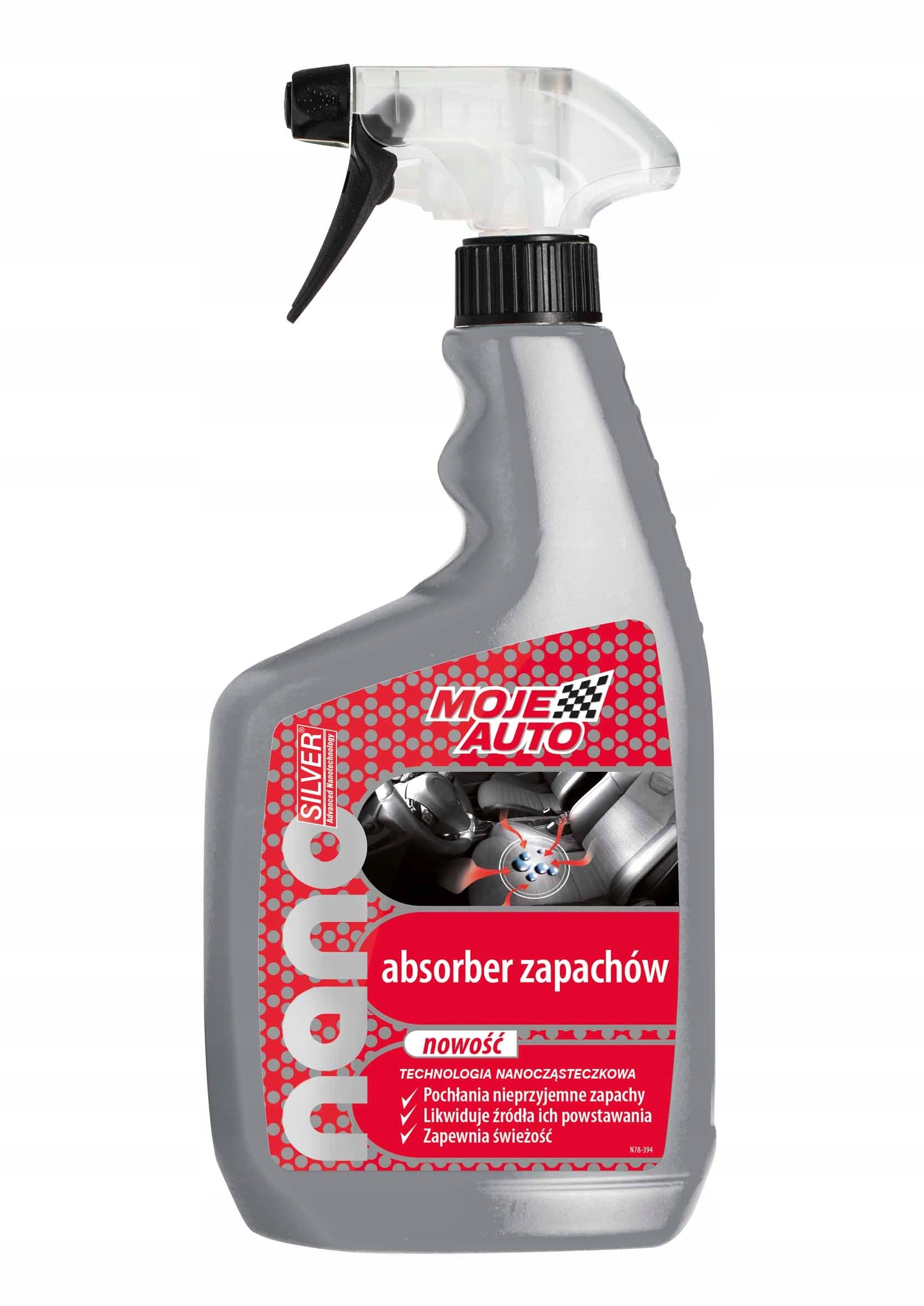 MOJE AUTO ABSORBER ODOR NEUTRALIZER 650ml