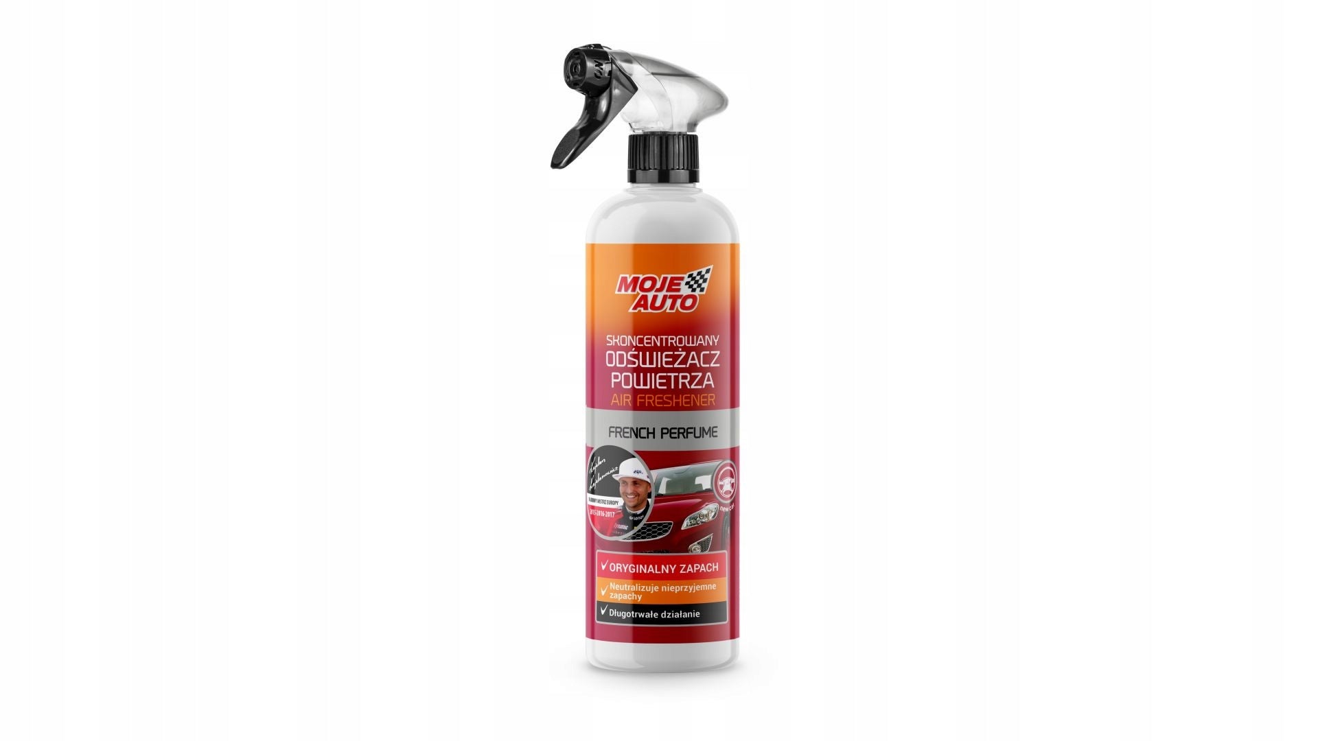 MOJE AUTO AIR FRESHENER FOR CAR HOME OFFICE NEW CAR 500ml19-604 PROMO Manufacturer's catalog number 19-604