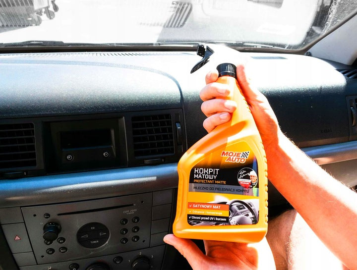 MOJE AUTO COCKPIT MILK FOR COCKPIT WITH MAT WAX 750ml Packaging status original